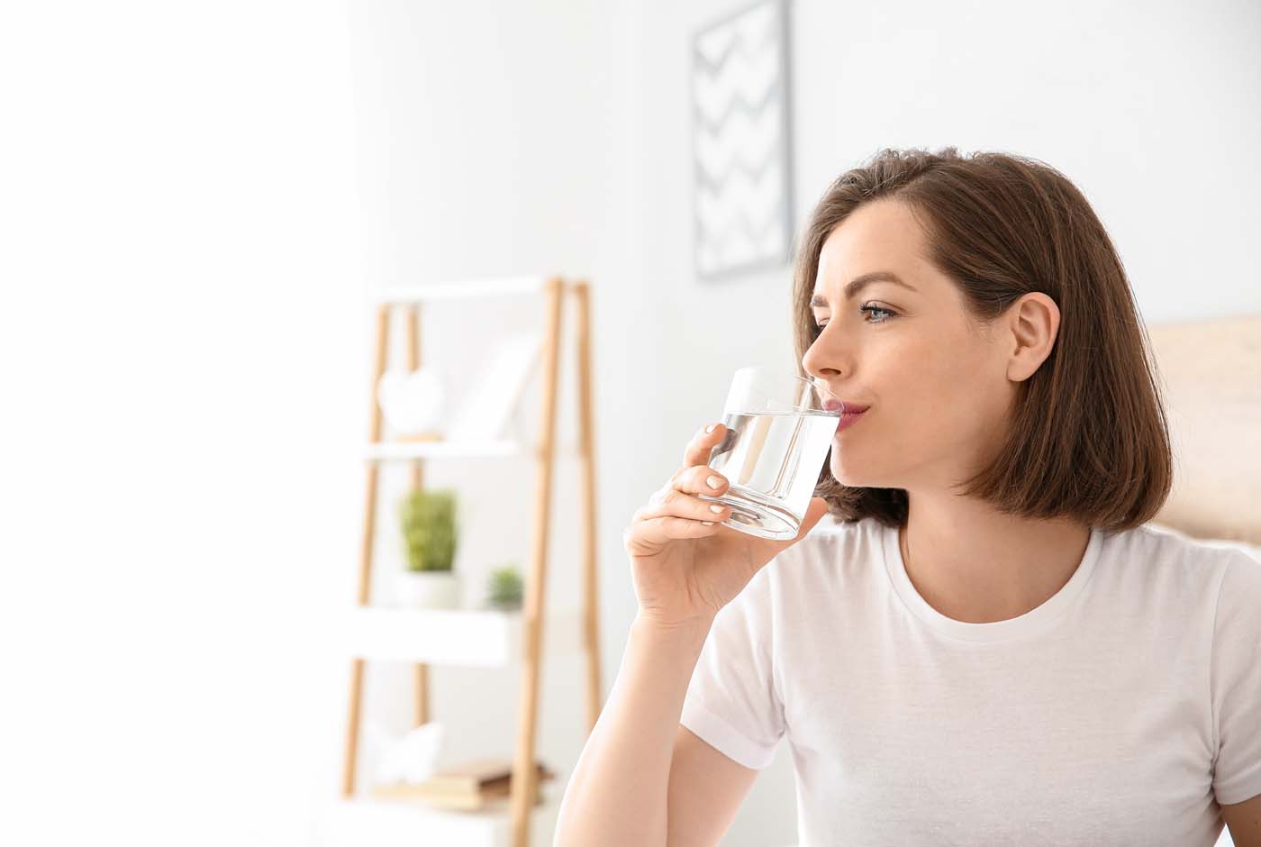 Drink cold water