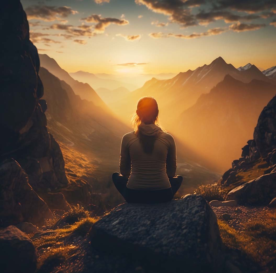 Meditation_vision_female_on_a_rock